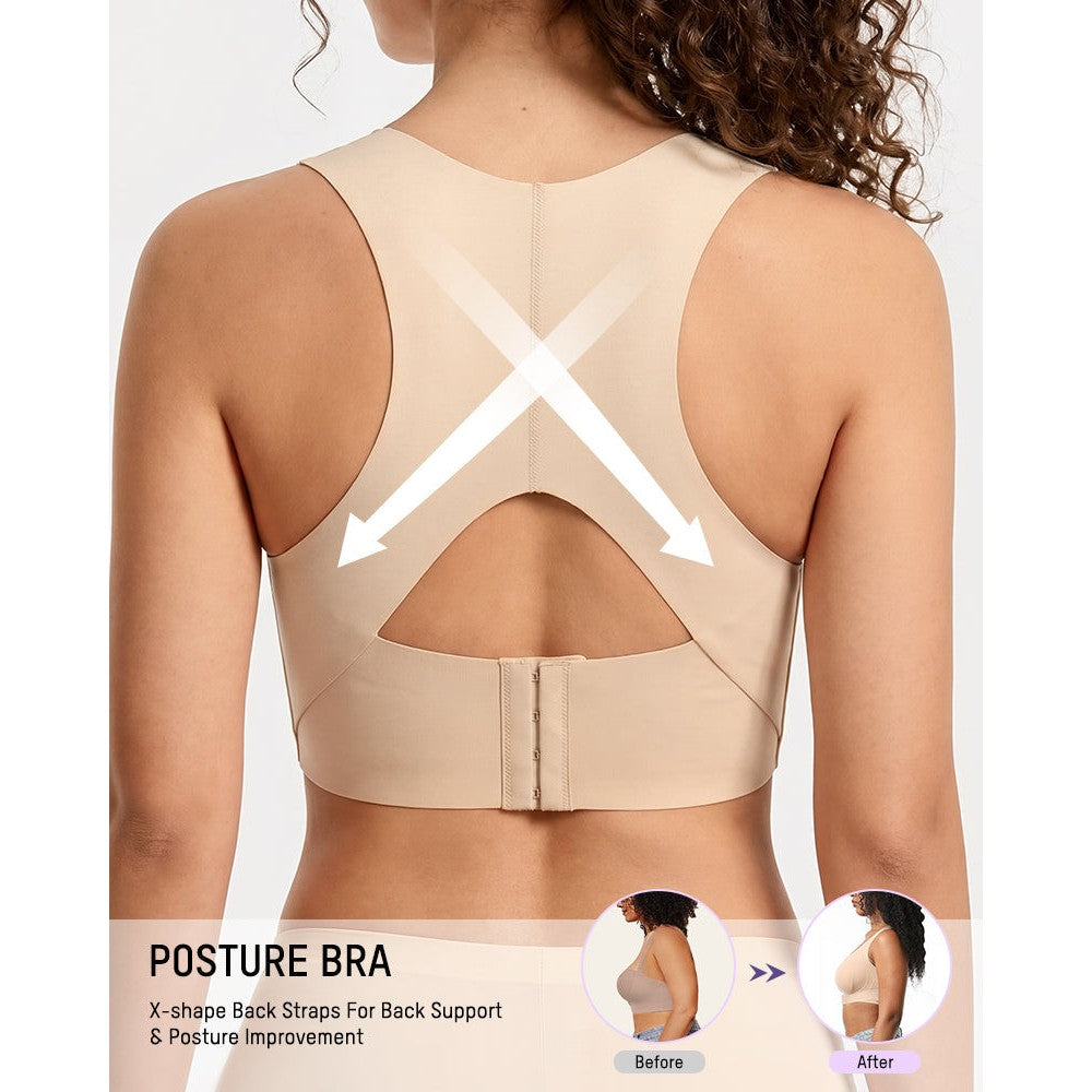 X-shape back straps for back support and posture