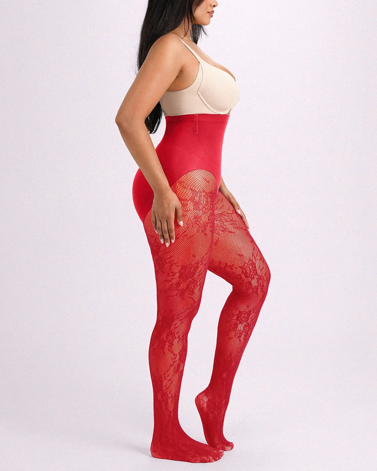 The Shaping Lace Tights