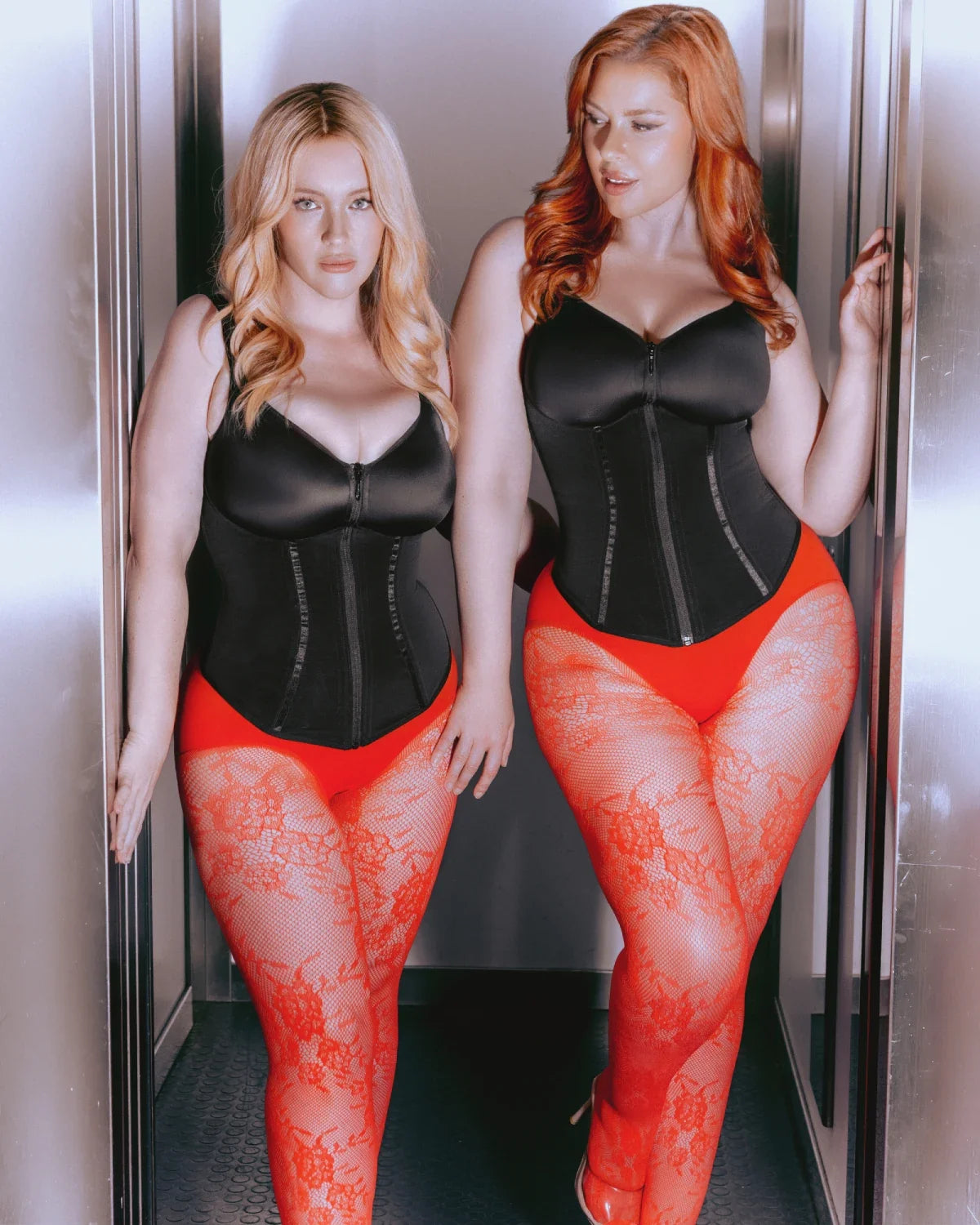 The Shaping Lace Tights