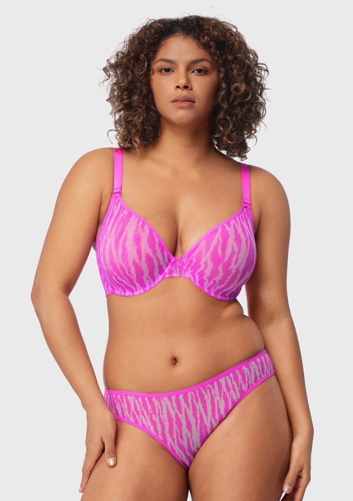 The Zebra Mesh Bra