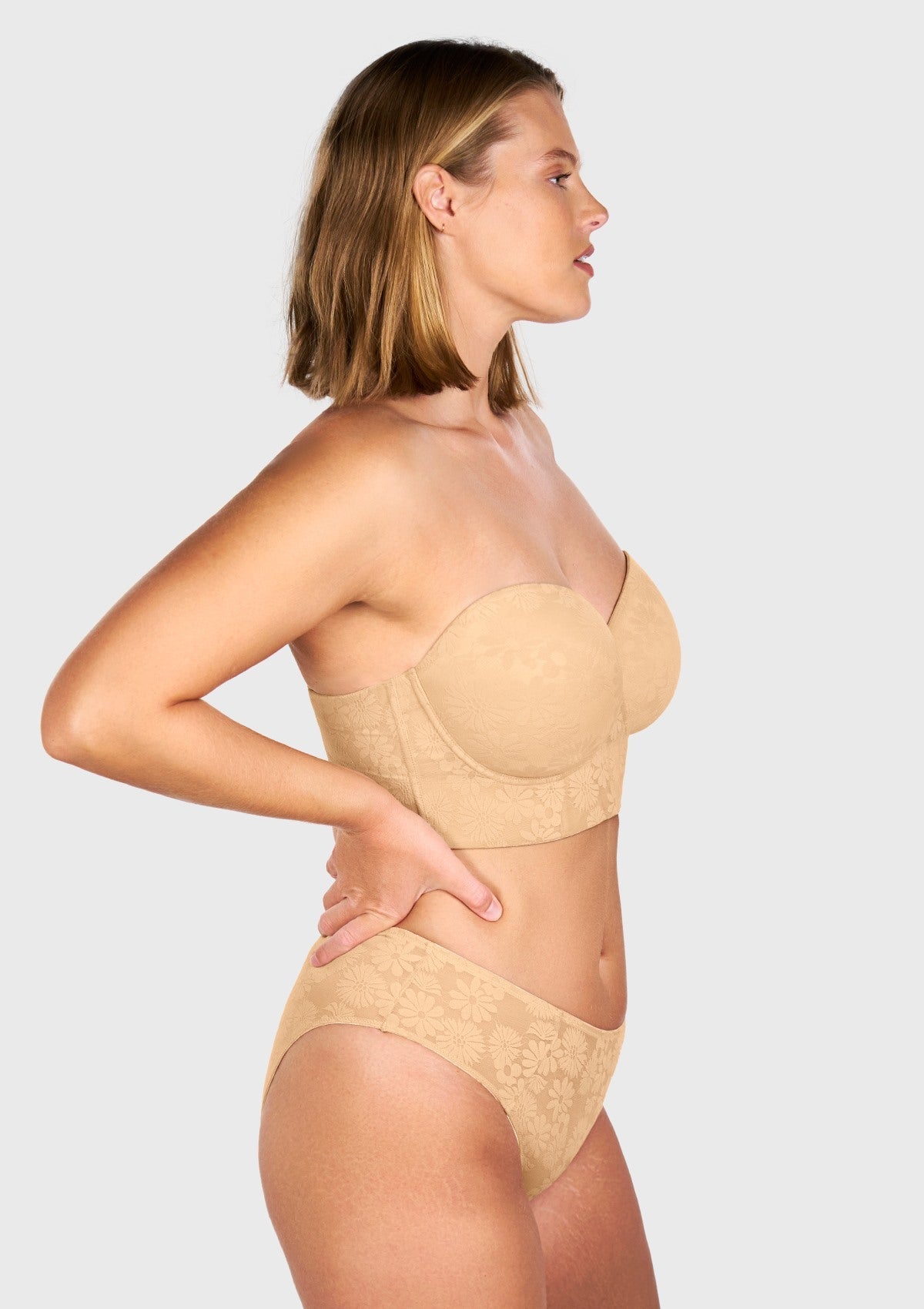 The Daisy Strapless Bra