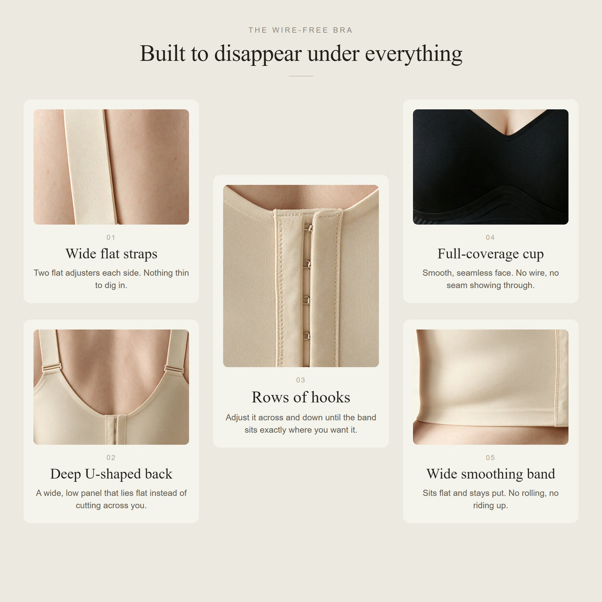 The Wire-Free Bra®
