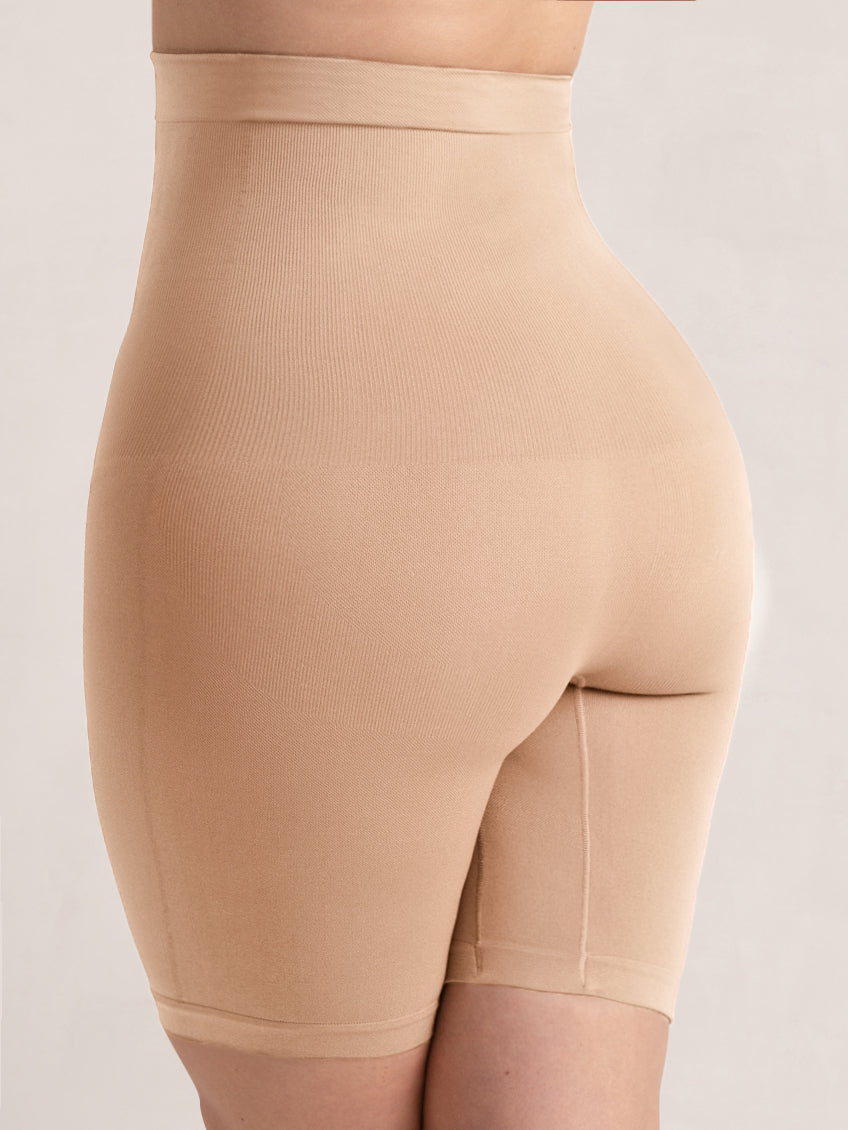 High-Waisted Shaping Shorts